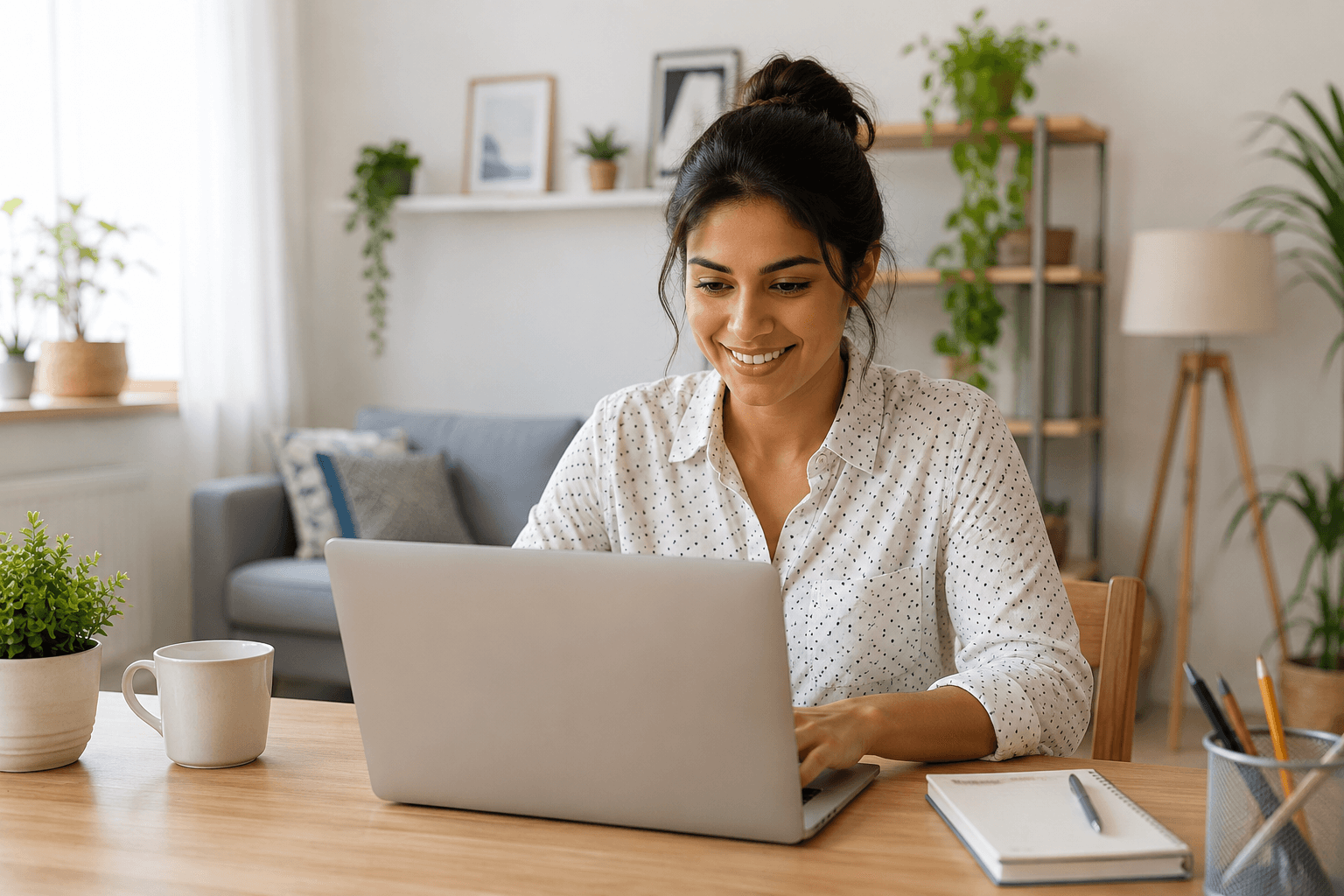 Professional woman restarting her career with structured guidance at work